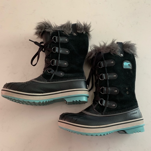 Sorel Other - Sorel Tofino black iceberg girls snow boots